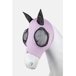 Elastische Fliegenmaske zum Überziehen von Horze Lavendelreif
