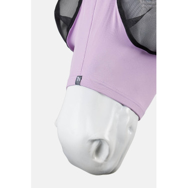 Elastische Fliegenmaske zum Überziehen von Horze Lavendelreif
