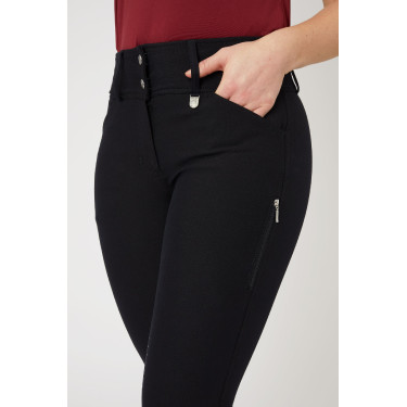 Reithose mit Vollbesatz Grip Horze Grand Prix Pro Damen Dunkelmarine Blau Reithose mit Vollbesatz Grip Horze Grand Prix Pro Damen Dunkelmarine Blau