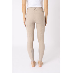 Reithose mit Vollbesatz Grip Horze Grand Prix Pro Damen Einfache Trense Beige