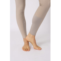 Reithose mit Vollbesatz Grip Horze Grand Prix Pro Damen Einfache Trense Beige