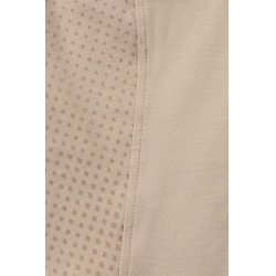 Reithose mit Vollbesatz Grip Horze Grand Prix Pro Damen Einfache Trense Beige