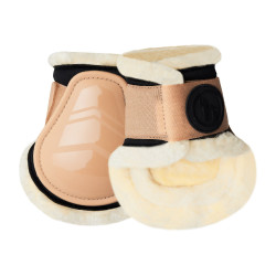 Gamaschen Caliber Horze Lammfell Biskuitbraun