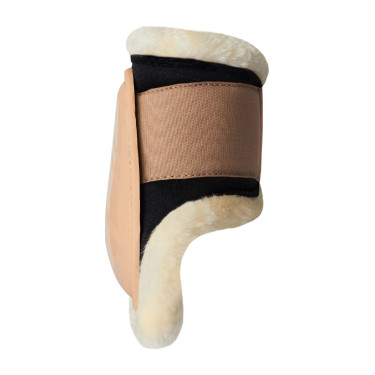 Gamaschen Caliber Horze Lammfell Biskuitbraun