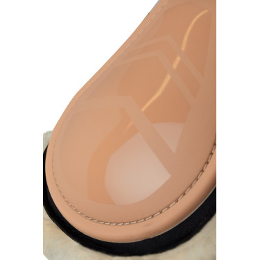 Gamaschen Caliber Horze Lammfell Biskuitbraun