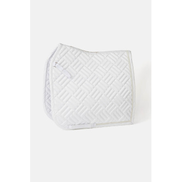 Dressurschabracke Horze Aachen Weiß / Türkisblau Weiß Dressurschabracke Horze Aachen Weiß / Türkisblau Weiß