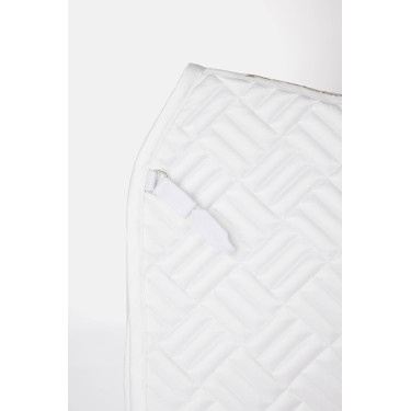 Dressurschabracke Horze Aachen Weiß / Türkisblau Weiß Dressurschabracke Horze Aachen Weiß / Türkisblau Weiß