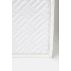 Dressurschabracke Horze Aachen Weiß / Türkisblau Weiß Dressurschabracke Horze Aachen Weiß / Türkisblau Weiß