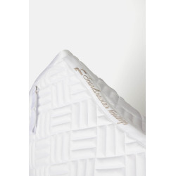 Dressurschabracke Horze Aachen Weiß / Türkisblau Weiß Dressurschabracke Horze Aachen Weiß / Türkisblau Weiß