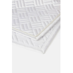 Dressurschabracke Horze Aachen Weiß / Türkisblau Weiß Dressurschabracke Horze Aachen Weiß / Türkisblau Weiß