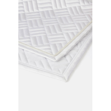 Dressurschabracke Horze Aachen Weiß / Türkisblau Weiß Dressurschabracke Horze Aachen Weiß / Türkisblau Weiß