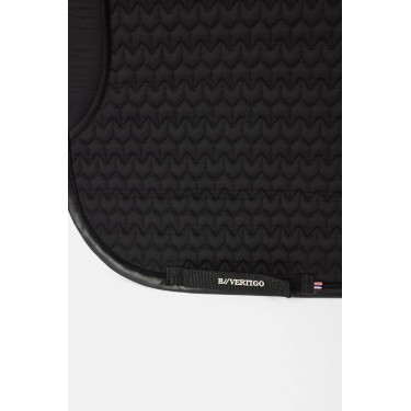 Samt-Satteldecke B Vertigo Velvet Schwarze Schönheit