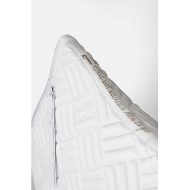 Vielseitigkeitsschabracke Horze Aachen Weiß / Türkisblau Wei&szlig;