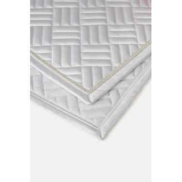 Vielseitigkeitsschabracke Horze Aachen Weiß / Türkisblau Wei&szlig;