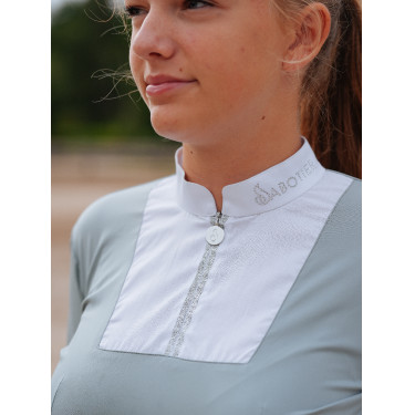 Damen-Langarm-Poloshirt Le Sabotier Ysance