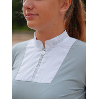 Damen-Langarm-Poloshirt Le Sabotier Ysance