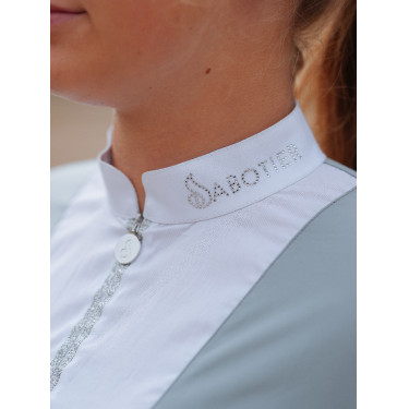 Damen-Langarm-Poloshirt Le Sabotier Ysance