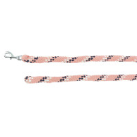 Longierleine Equithème Tyrex Weiß / Marine / Roségold
