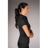 Damen-Kurzarm-Poloshirt Laura Garrelli Limone