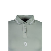 Damen-Kurzarm-Poloshirt Laura Garrelli Limone