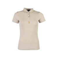 Damen-Kurzarm-Poloshirt Laura Garrelli Limone