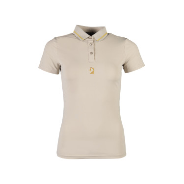 Damen-Kurzarm-Poloshirt Laura Garrelli Limone Damen-Kurzarm-Poloshirt Laura Garrelli Limone