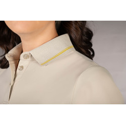 Damen-Kurzarm-Poloshirt Laura Garrelli Limone Damen-Kurzarm-Poloshirt Laura Garrelli Limone