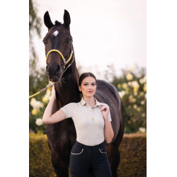 Damen-Kurzarm-Poloshirt Laura Garrelli Limone Damen-Kurzarm-Poloshirt Laura Garrelli Limone