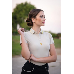 Damen-Kurzarm-Poloshirt Laura Garrelli Limone Damen-Kurzarm-Poloshirt Laura Garrelli Limone