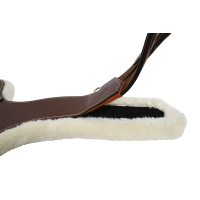 Synthetisches Lammfell-Futter für Antares-Bauchlatz-Sattelgurt