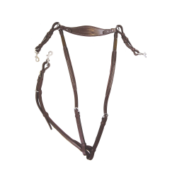 Signature by Antares Jagdbrustblatt mit abnehmbarem Martingalgabel-Brücke