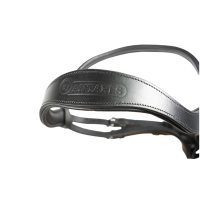 Anatomisches Dressur-Zaumzeug Signature by Antares mit kombiniertem Reithalfter