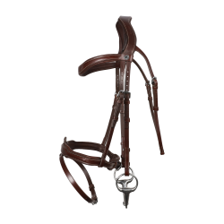 Trense Signature Sport by Antares mit kombiniertem Reithalfter