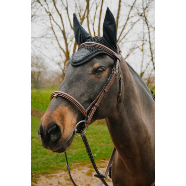 Ohrenhaube Equithème Pearl gegen Fliegen