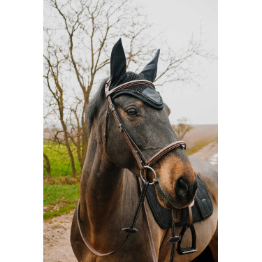 Ohrenhaube Equithème Pearl gegen Fliegen