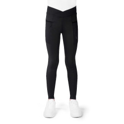Kinder-Leggings Flora Je T'aime Equithème