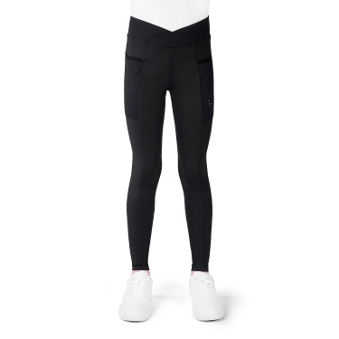 Kinder-Leggings Flora Je T'aime Equithème