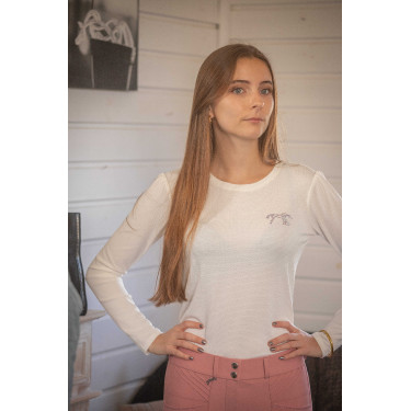 Poloshirt Techty Honey Langarm Pénélope