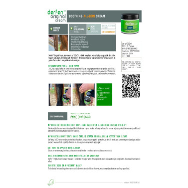 Creme Animaderm Derfen™ Original Creme Animaderm Derfen™ Original
