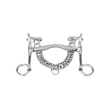 Sprenger Satinox Kandare mit kurzen Anzügen 5 cm