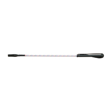 Silbernes Bandpeitsche T de T Flieder / Rosa