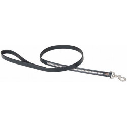 Hundeleine Clincher T de T Schwarz / Weiß