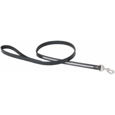 Hundeleine Clincher T de T Schwarz / Weiß