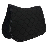 Satteldecke Riding World Rope Schwarz