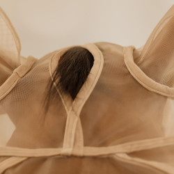 Klassische Fliegenmaske mit Ohren und Nasenschutz Kentucky Klassische Fliegenmaske mit Ohren und Nasenschutz Kentucky