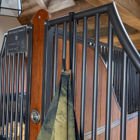 Haken für Deckenhalter Mat Grooming Deluxe von Kentucky Schwarz