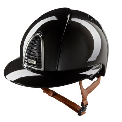 Kep Cromo 2.0 Shine Reithelm schwarz mit Polo-Visier