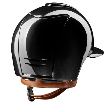 Kep Cromo 2.0 Shine Reithelm schwarz mit Polo-Visier