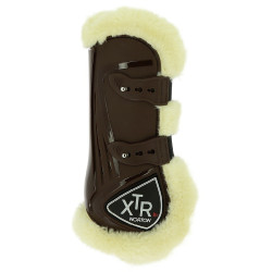 Norton XTR Gamaschen mit synthetischem Lammfell und Knöpfen Norton XTR Gamaschen mit synthetischem Lammfell und Knöpfen