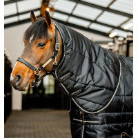 Stallhalsteil Easy-Layer Horseware 100 g Schwarz / schwarz / silber